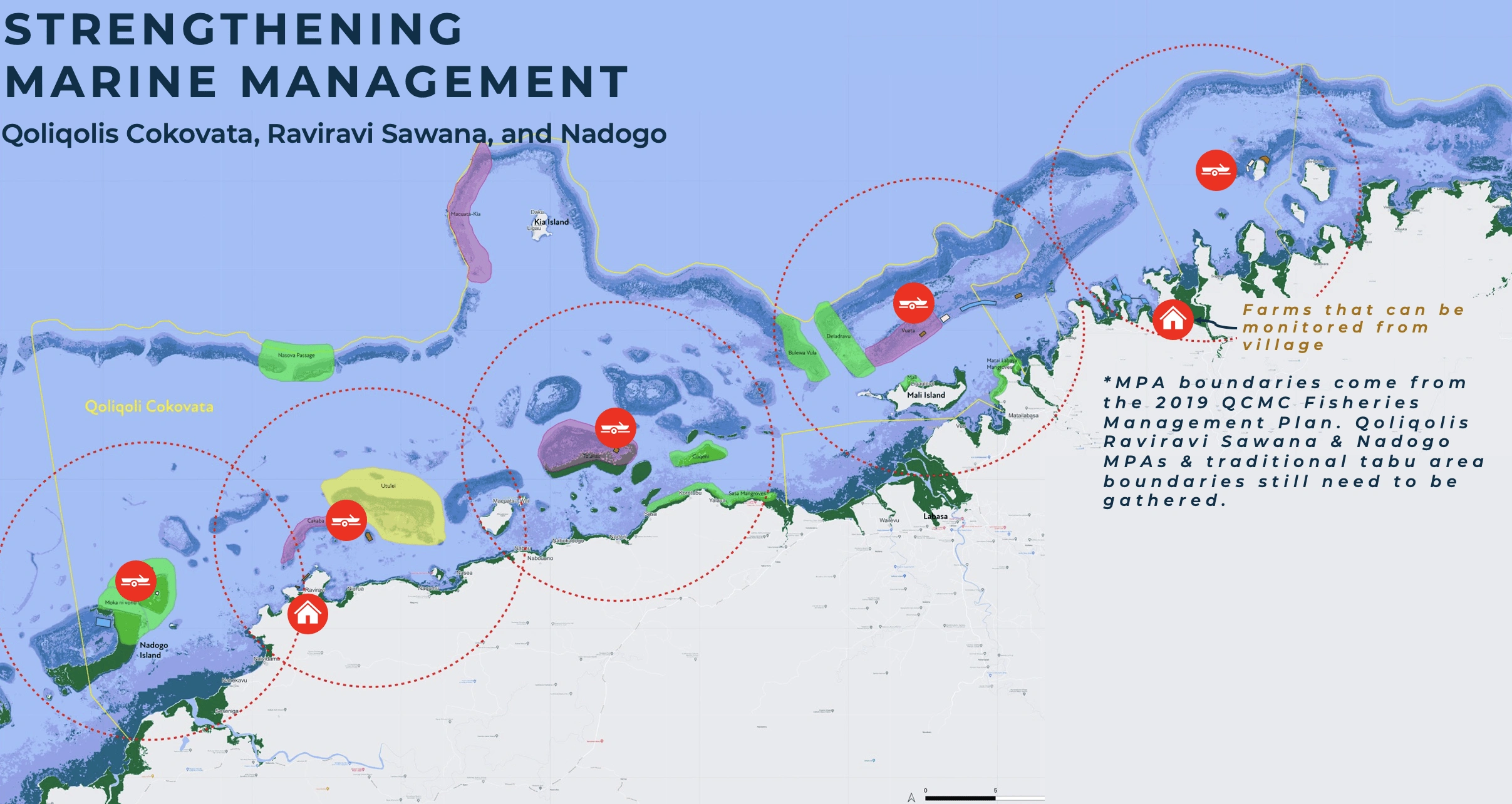 Strengthening Marine Management — Qoliqoli Cokovata, Raviravi Sawana, and Nadogo